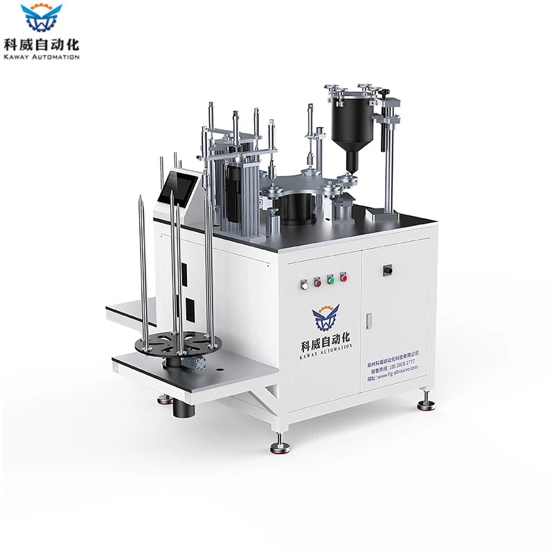 Fully automatic flap disc back gluing machine Fully automatic flap disc back gluing machine